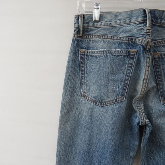 GRLFRND Womens Size 27 Yasmin Joan Button Fly Acid Wash Raw Hem Jeans - Picture 12 of 15